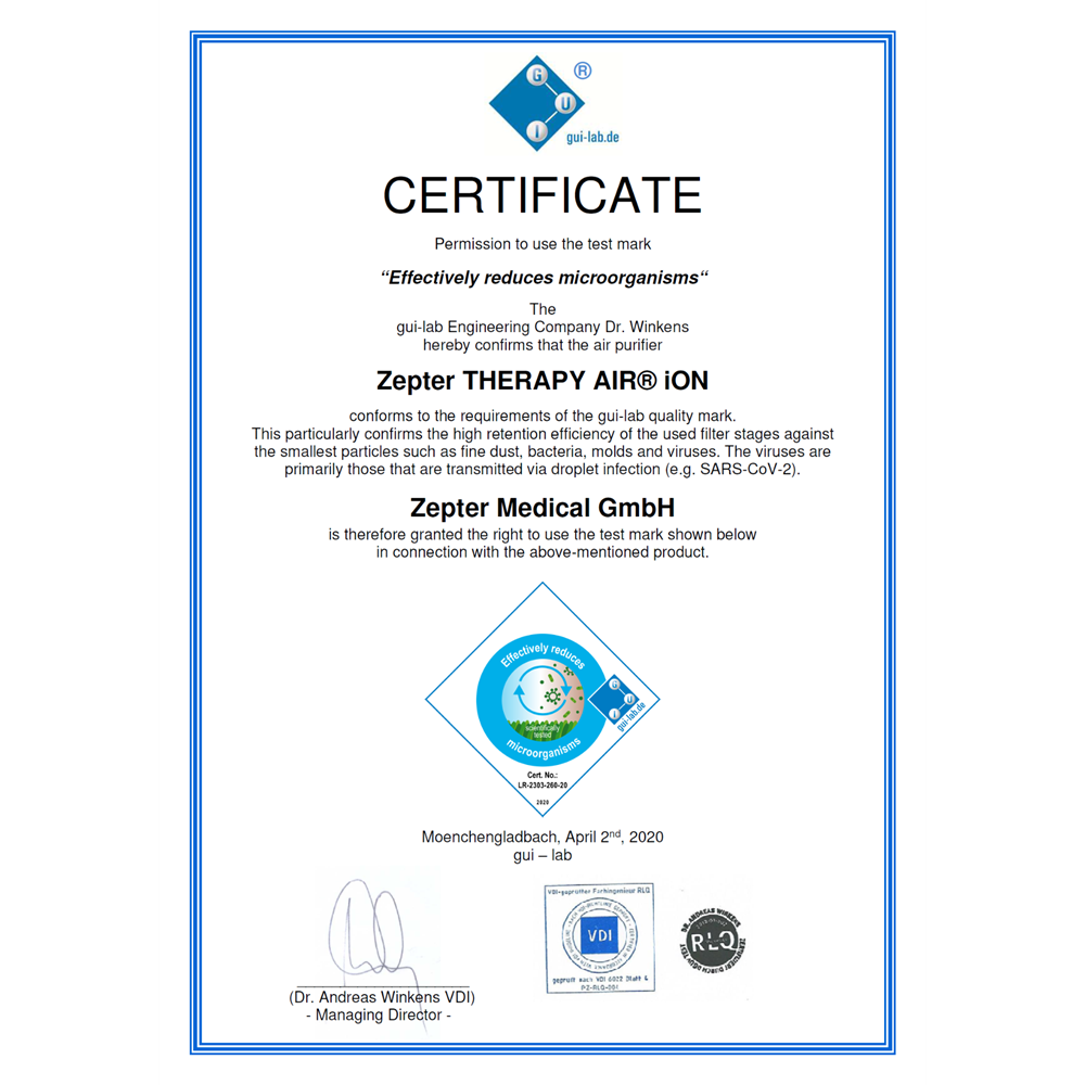 Therapy Air® iOn White